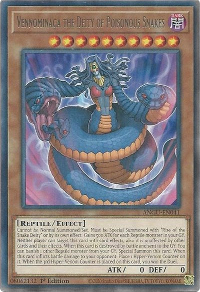 Vennominaga the Deity of Poisonous Snakes (Rare) [ANGU-EN041] Rare | L.A. Mood Comics and Games