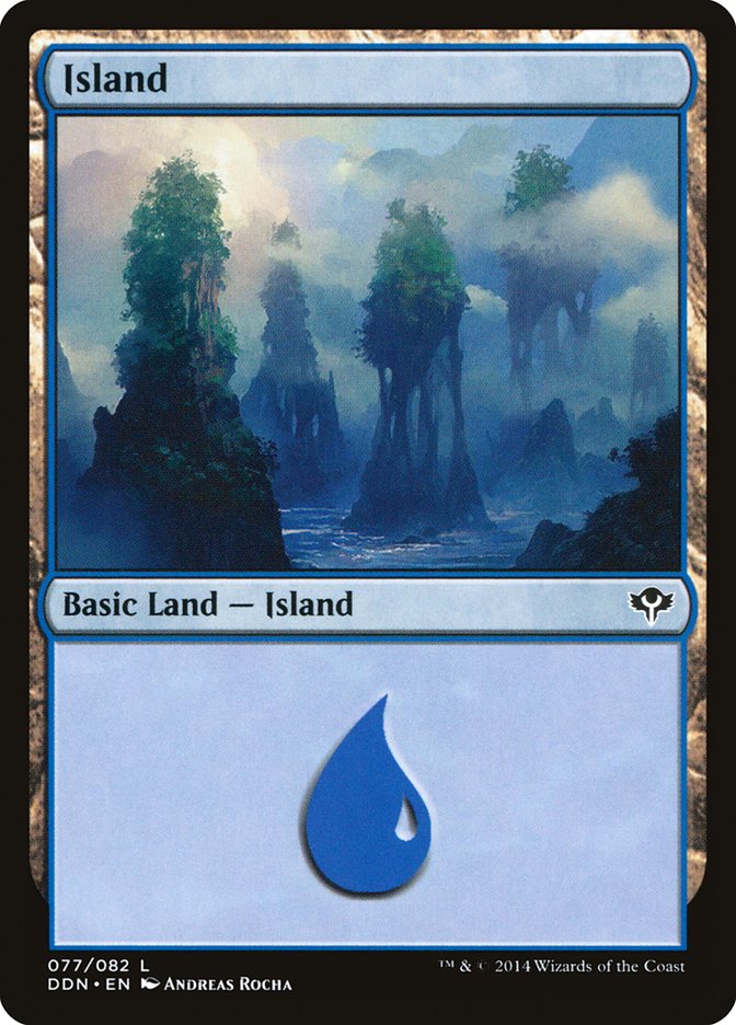 Island (77) [Duel Decks: Speed vs. Cunning] | L.A. Mood Comics and Games