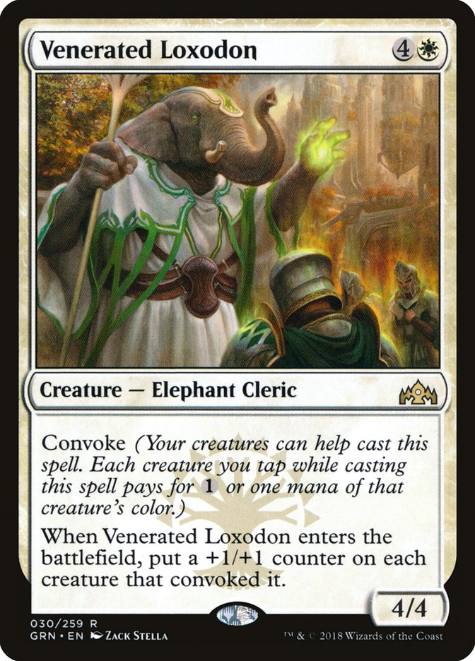Venerated Loxodon [Guilds of Ravnica] | L.A. Mood Comics and Games