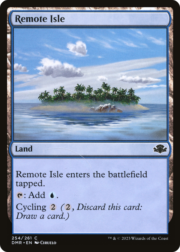 Remote Isle [Dominaria Remastered] | L.A. Mood Comics and Games