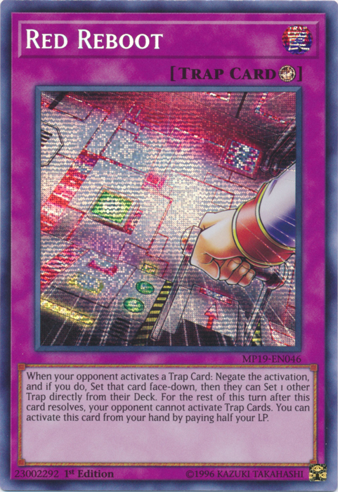 Red Reboot [MP19-EN046] Prismatic Secret Rare | L.A. Mood Comics and Games