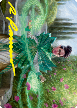 Kianne, Dean of Substance Art Card (Gold-Stamped Signature) [Strixhaven: School of Mages Art Series] | L.A. Mood Comics and Games