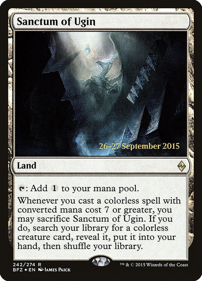 Sanctum of Ugin [Battle for Zendikar Prerelease Promos] | L.A. Mood Comics and Games