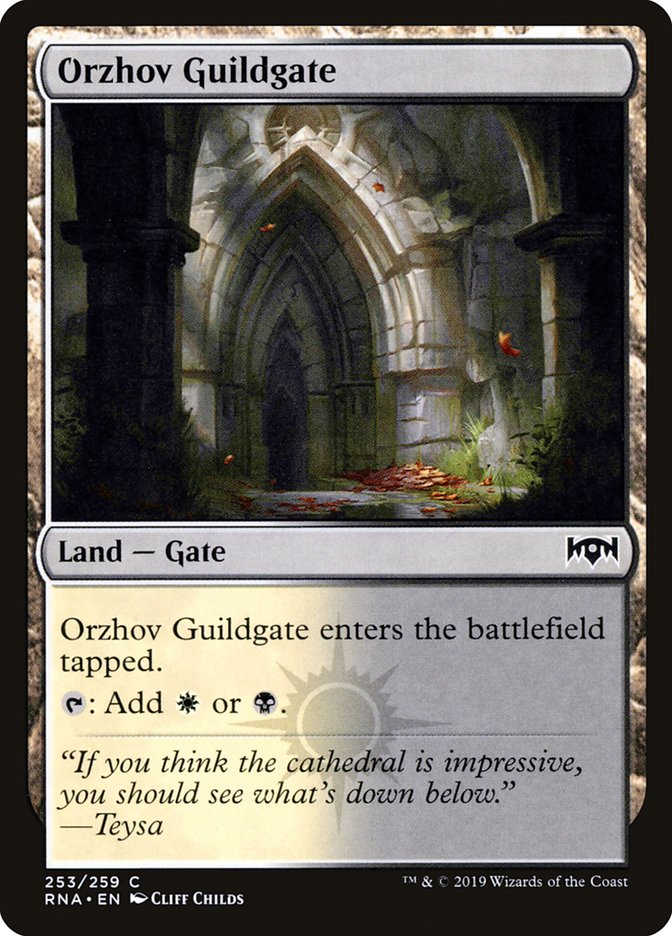Orzhov Guildgate (253/259) [Ravnica Allegiance] | L.A. Mood Comics and Games
