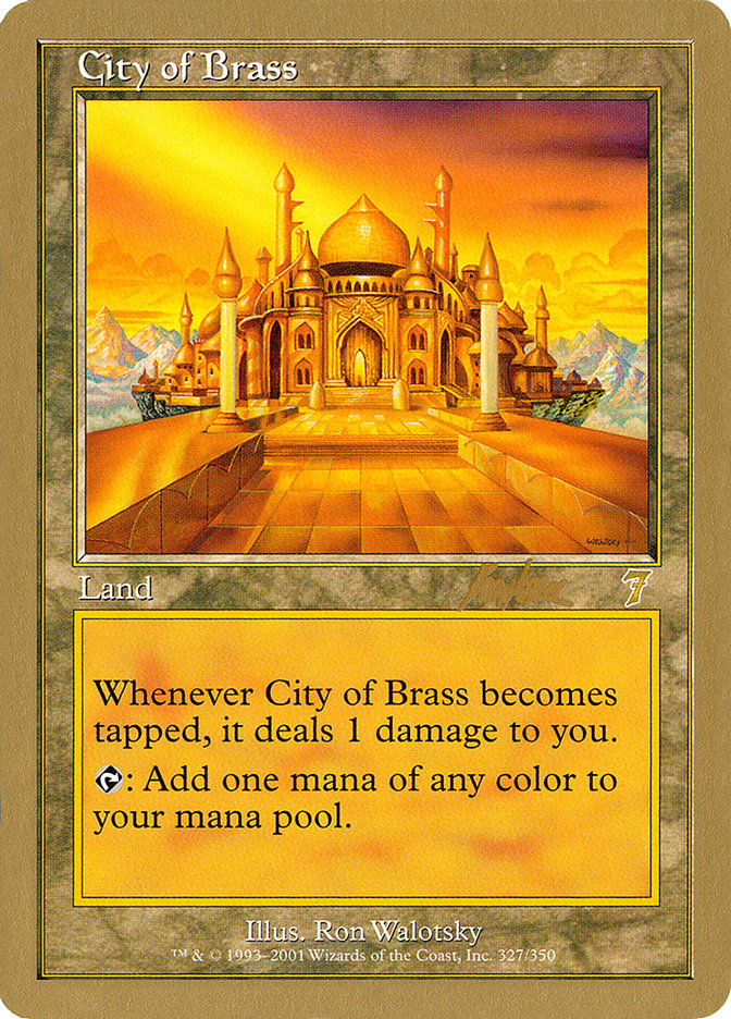 City of Brass (Brian Kibler) [World Championship Decks 2002] | L.A. Mood Comics and Games