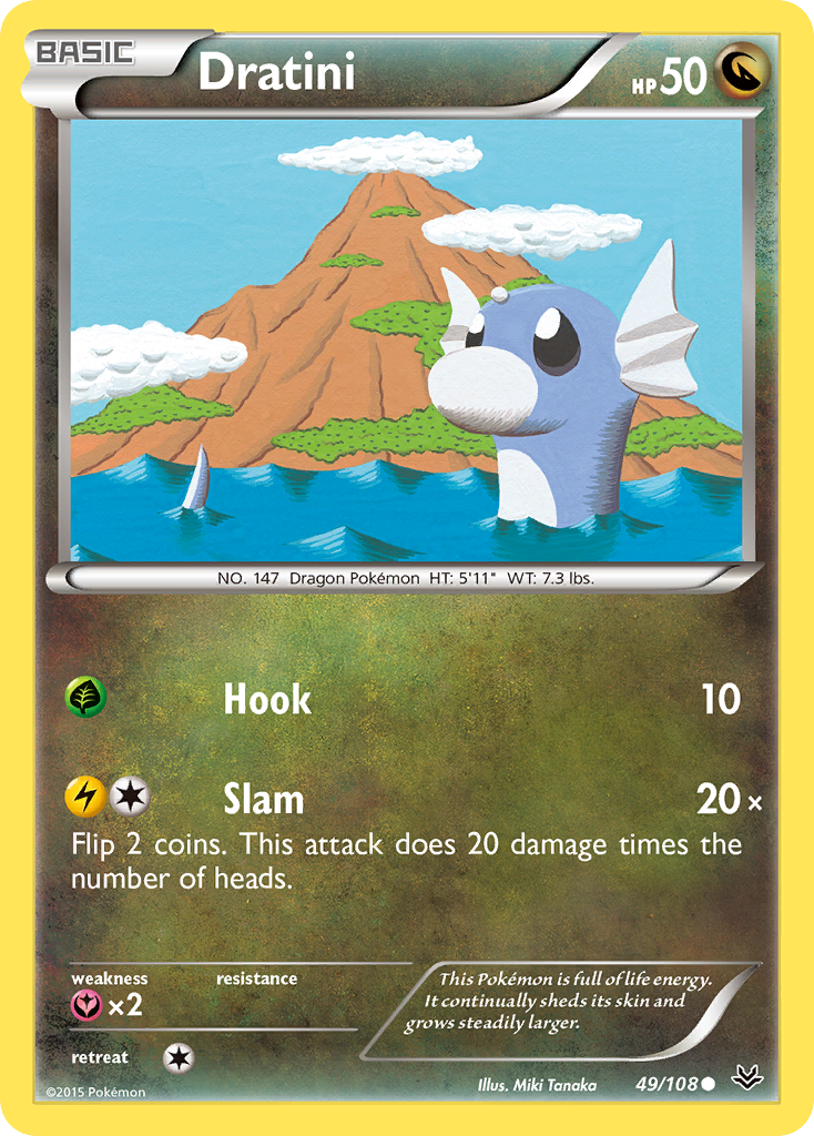 Dratini (49/108) [XY: Roaring Skies] | L.A. Mood Comics and Games