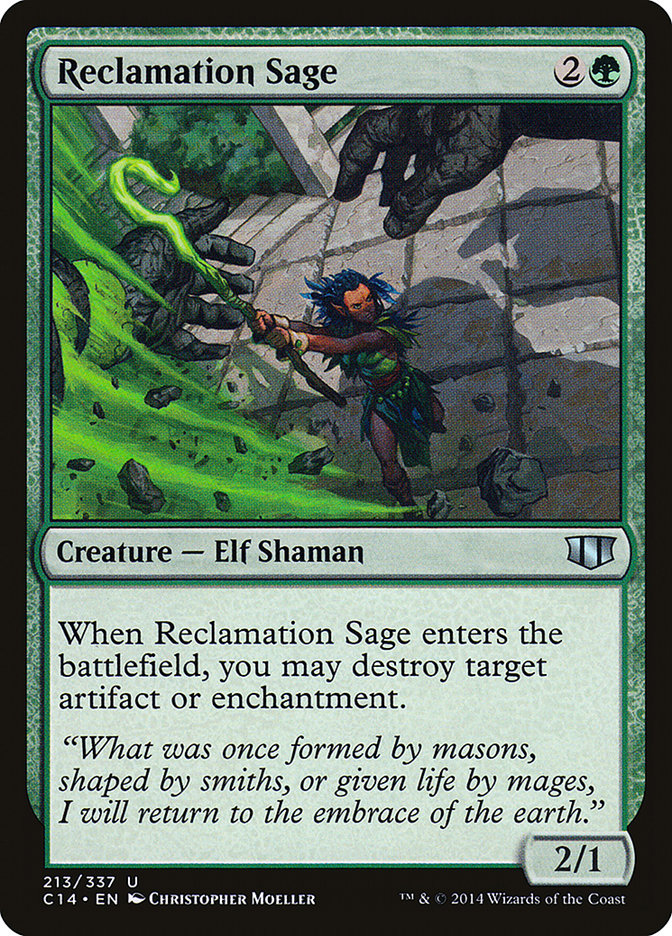 Reclamation Sage [Commander 2014] | L.A. Mood Comics and Games