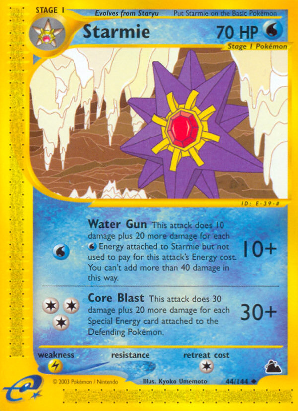 Starmie (44/144) [Skyridge] | L.A. Mood Comics and Games