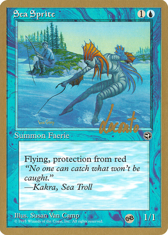 Sea Sprite (Michael Loconto) (SB) [Pro Tour Collector Set] | L.A. Mood Comics and Games