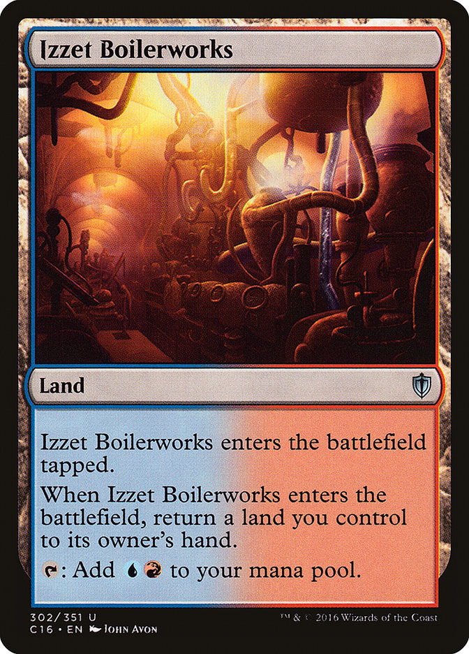 Izzet Boilerworks [Commander 2016] | L.A. Mood Comics and Games