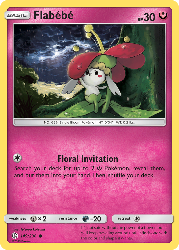 Flabebe (149/236) [Sun & Moon: Cosmic Eclipse] | L.A. Mood Comics and Games