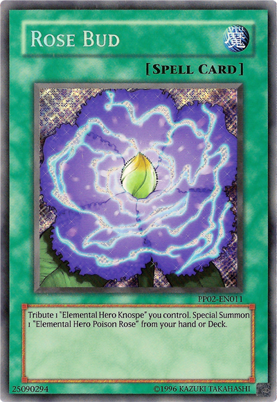 Rose Bud [PP02-EN011] Secret Rare | L.A. Mood Comics and Games
