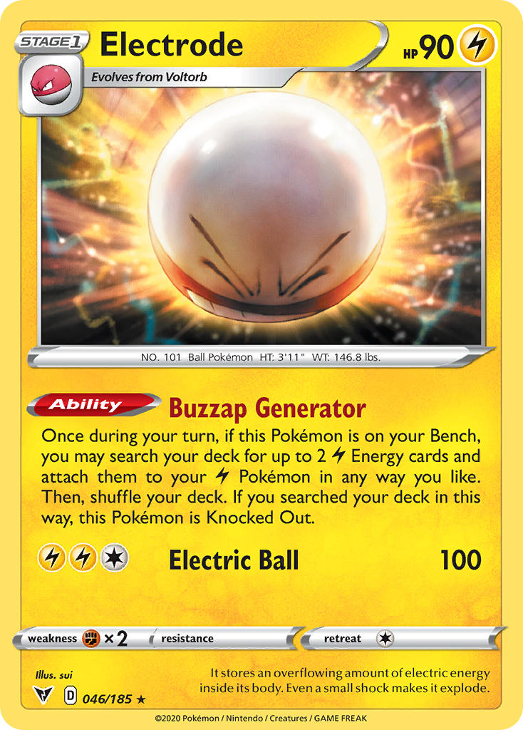 Electrode (046/185) [Sword & Shield: Vivid Voltage] | L.A. Mood Comics and Games