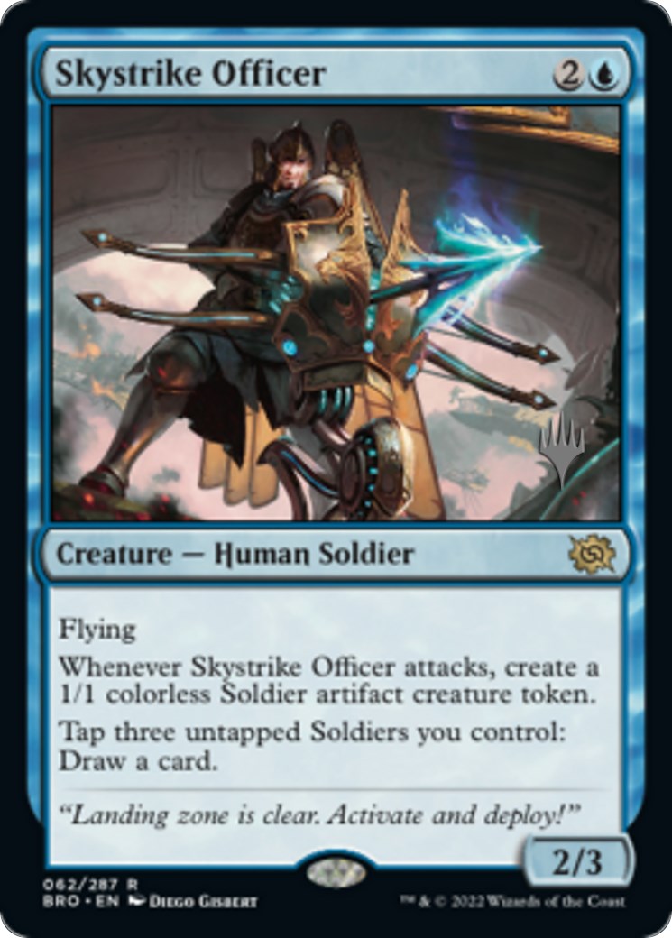 Skystrike Officer (Promo Pack) [The Brothers' War Promos] | L.A. Mood Comics and Games