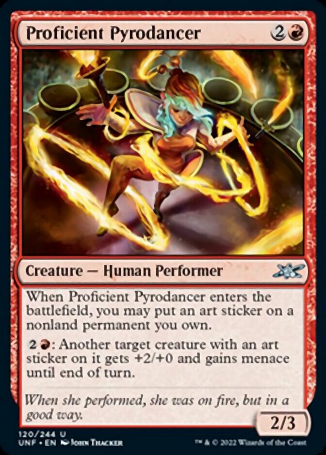 Proficient Pyrodancer [Unfinity] | L.A. Mood Comics and Games