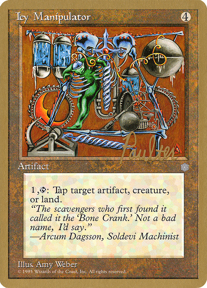 Icy Manipulator (Preston Poulter) [Pro Tour Collector Set] | L.A. Mood Comics and Games