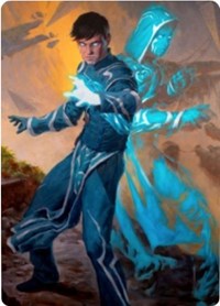 Jace, Mirror Mage 1 Art Card [Zendikar Rising Art Series] | L.A. Mood Comics and Games