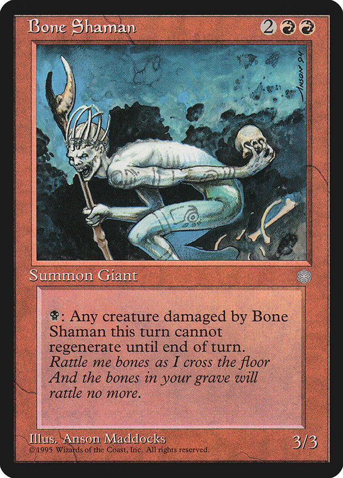 Bone Shaman [Ice Age] | L.A. Mood Comics and Games