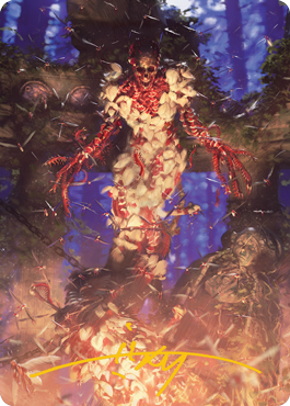 Grist, the Hunger Tide Art Card (55) (Gold-Stamped Signature) [Modern Horizons 2 Art Series] | L.A. Mood Comics and Games
