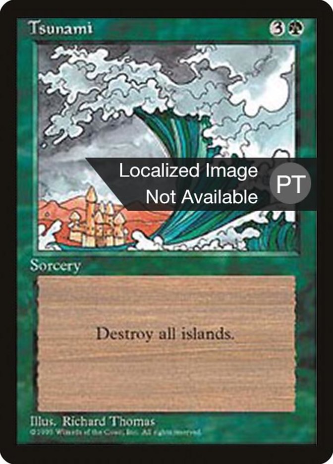 Tsunami [Fourth Edition (Foreign Black Border)] | L.A. Mood Comics and Games