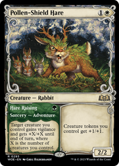 Pollen-Shield Hare // Hare Raising (Promo Pack) [Wilds of Eldraine Promos] | L.A. Mood Comics and Games