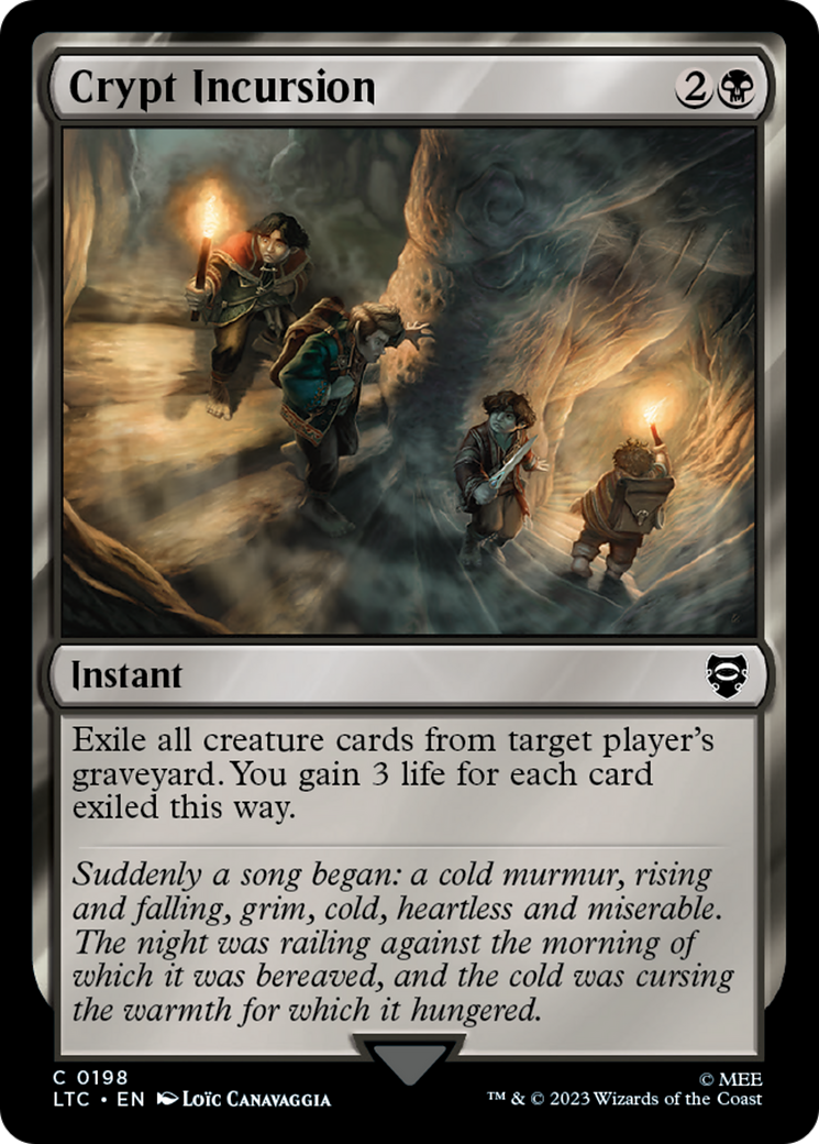 Crypt Incursion [The Lord of the Rings: Tales of Middle-Earth Commander] | L.A. Mood Comics and Games