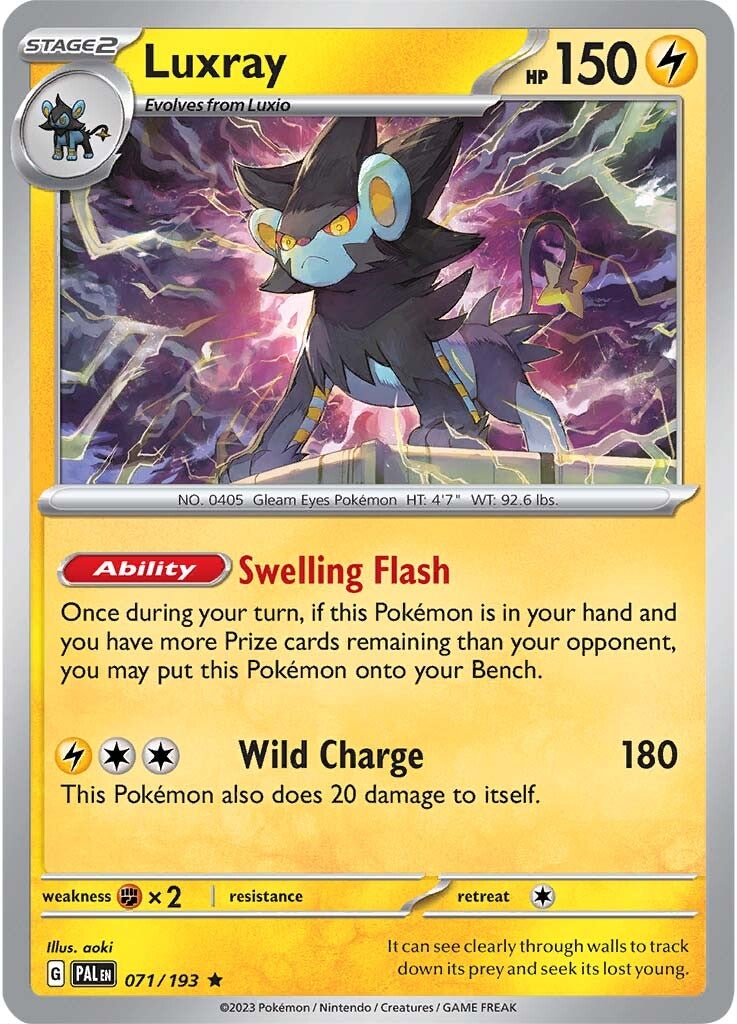 Luxray (071/193) [Scarlet & Violet: Paldea Evolved] | L.A. Mood Comics and Games
