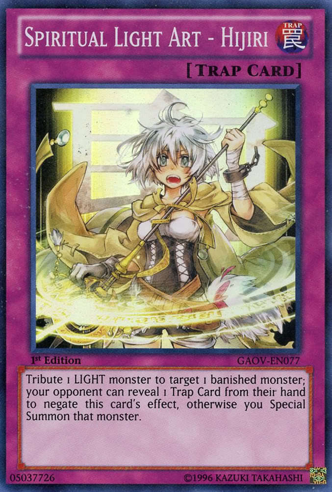 Spiritual Light Art - Hijiri [GAOV-EN077] Super Rare | L.A. Mood Comics and Games
