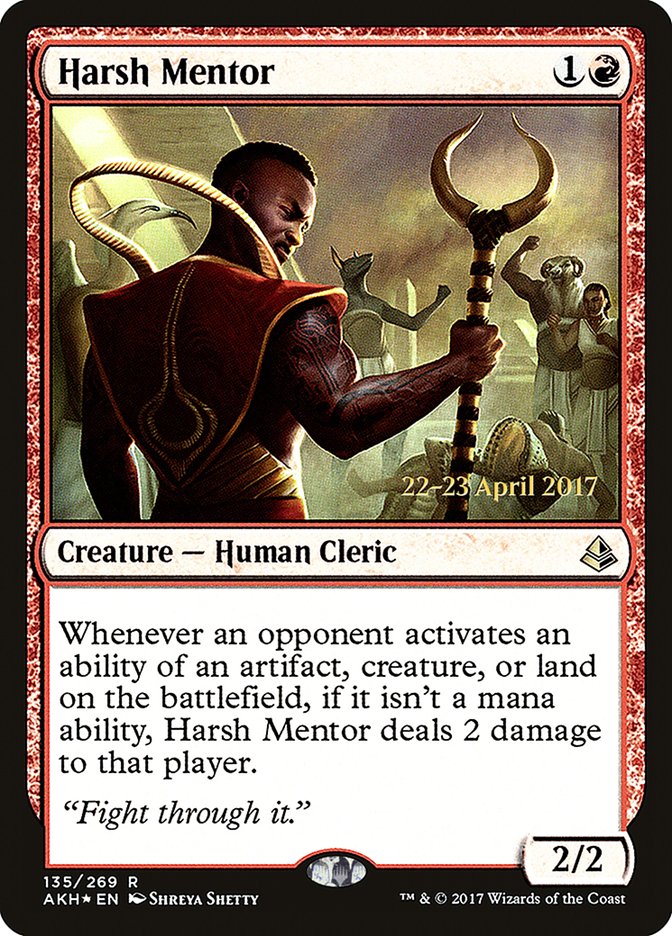 Harsh Mentor [Amonkhet Prerelease Promos] | L.A. Mood Comics and Games