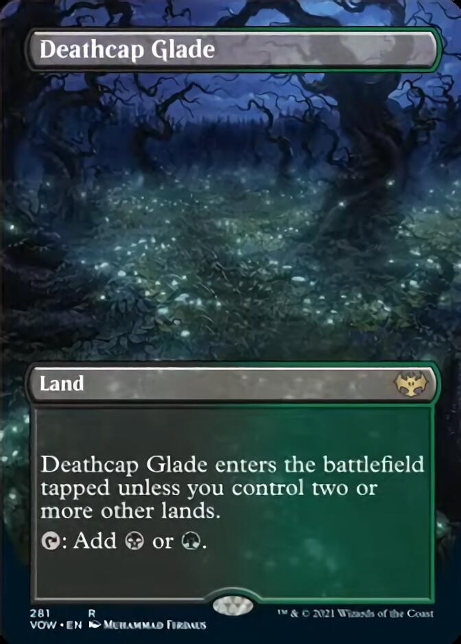 Deathcap Glade (Borderless Alternate Art) [Innistrad: Crimson Vow] | L.A. Mood Comics and Games