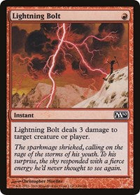 Lightning Bolt (M10) (Oversized) [Oversize Cards] | L.A. Mood Comics and Games