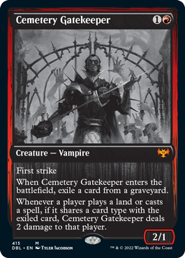 Cemetery Gatekeeper [Innistrad: Double Feature] | L.A. Mood Comics and Games