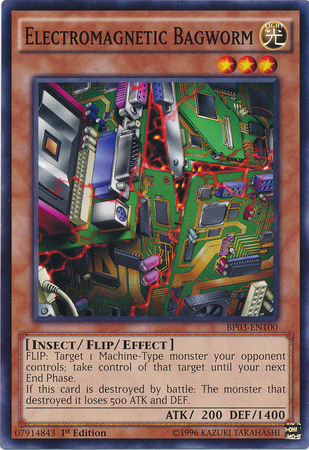 Electromagnetic Bagworm [BP03-EN100] Common | L.A. Mood Comics and Games