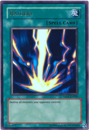Raigeki [RP01-EN005] Ultra Rare | L.A. Mood Comics and Games