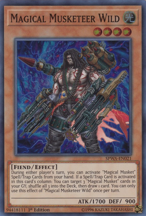 Magical Musketeer Wild [SPWA-EN021] Super Rare | L.A. Mood Comics and Games