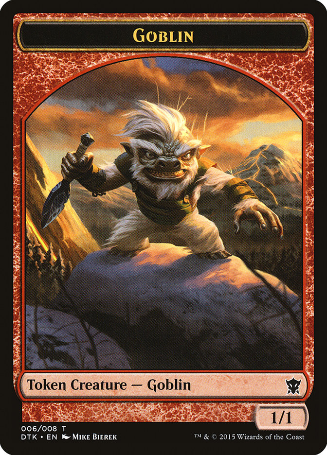 Goblin Token [Dragons of Tarkir Tokens] | L.A. Mood Comics and Games