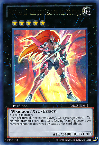 Number 12: Crimson Shadow Armor Ninja [ORCS-EN042] Ultra Rare | L.A. Mood Comics and Games