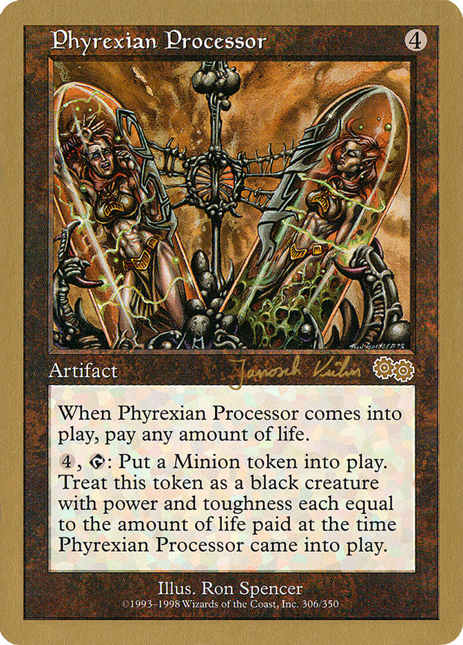 Phyrexian Processor (Janosch Kuhn) [World Championship Decks 2000] | L.A. Mood Comics and Games