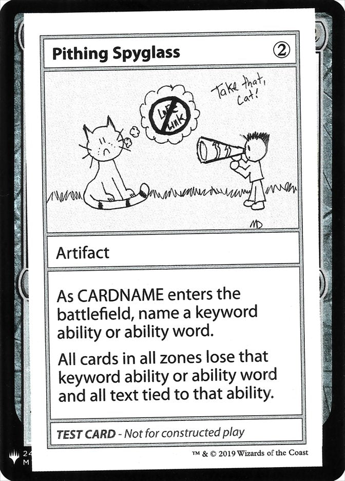 Pithing Spyglass [Mystery Booster Playtest Cards] | L.A. Mood Comics and Games