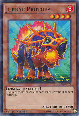 Jurrac Protops [BP03-EN073] Shatterfoil Rare | L.A. Mood Comics and Games