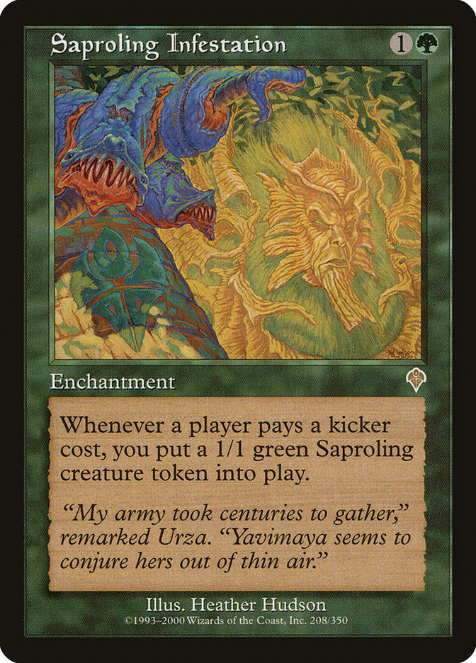 Saproling Infestation [Invasion] | L.A. Mood Comics and Games