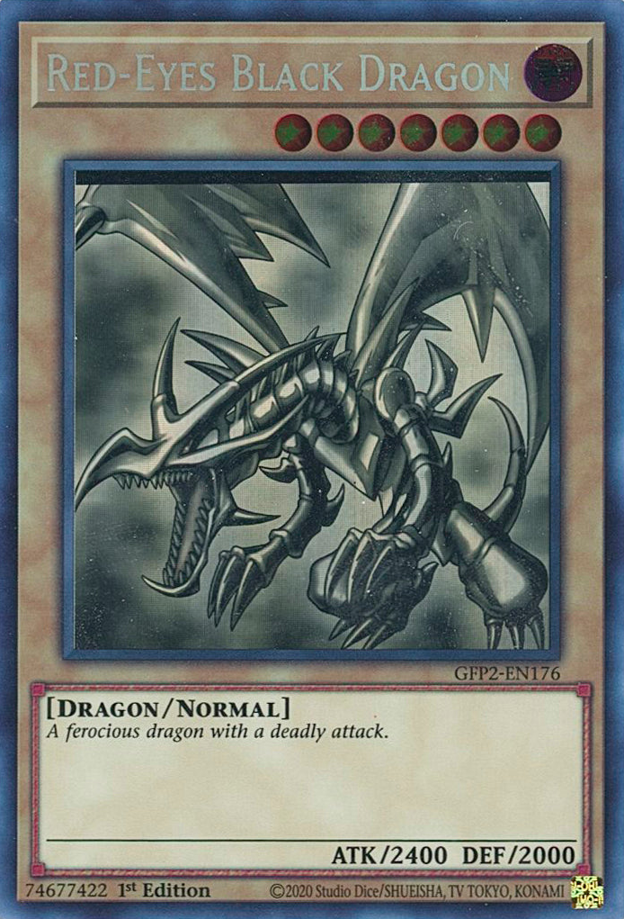 Red-Eyes Black Dragon [GFP2-EN176] Ghost Rare | L.A. Mood Comics and Games