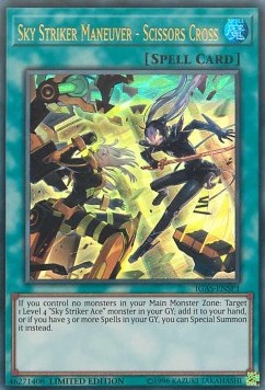 Sky Striker Maneuver - Scissors Cross [IGAS-ENSP1] Ultra Rare | L.A. Mood Comics and Games