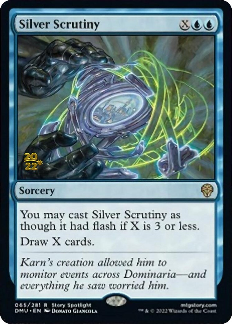 Silver Scrutiny [Dominaria United Prerelease Promos] | L.A. Mood Comics and Games