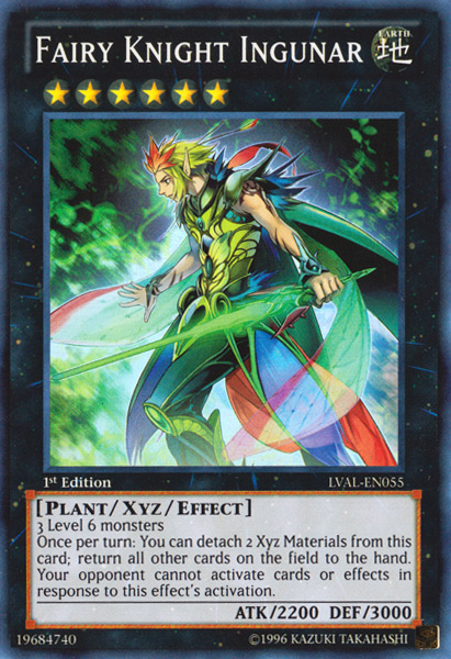 Fairy Knight Ingunar [LVAL-EN055] Super Rare | L.A. Mood Comics and Games