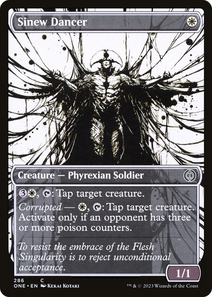 Sinew Dancer (Showcase Ichor) [Phyrexia: All Will Be One] | L.A. Mood Comics and Games