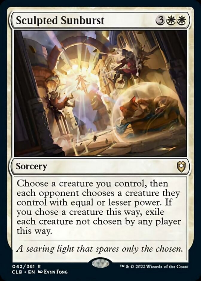 Sculpted Sunburst [Commander Legends: Battle for Baldur's Gate] | L.A. Mood Comics and Games