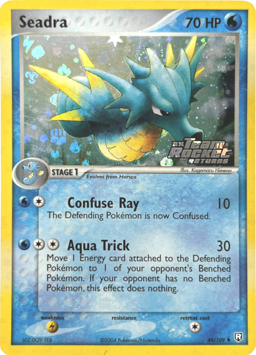 Seadra (48/109) (Stamped) [EX: Team Rocket Returns] | L.A. Mood Comics and Games