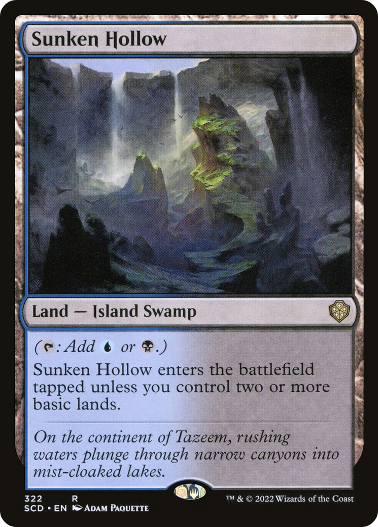 Sunken Hollow [Starter Commander Decks] | L.A. Mood Comics and Games