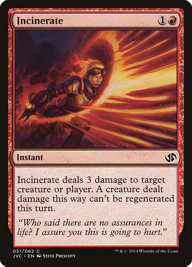 Incinerate [Duel Decks Anthology] | L.A. Mood Comics and Games